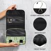 CFERSAN Travel Hanging Toiletry Bag for Women Men Cute Frog Cosmetic Bag Waterproof Makeup Organizer for Accessories, Shampoo, Full Sized Container, Toiletries for Bathroom Shower view 4