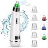 Blackhead Remover USB Rechargeable Vacuum Pore Cleaner - Acne Comedone Extractor Tool Exfoliating Machine Removal Beauty IPL Device with 5 Adjustable Suction Power and 5 Replacement Probes,3POUR3 view 1