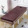 Lash Bed Topper with Washable Cover,2.7" Thickness Massage/Spa Table Pad with Breathing Hole,Foldable Sleeping Pad for Travel with Elastic Bands(Without Bed),Brown,70x190cm view 1