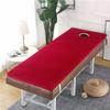4cm Thickness Massage Table Lash Bed Mattress Topper,Plush Beauty Salon Bed Mattress with Round Head,Spa Sheets Portable for Physiotherapists,Bed Not Included,Wine red,80x190cm view 1