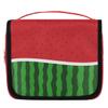 CFERSAN Travel Hanging Toiletry Bag for Women Men Watermelon Cosmetic Bag Waterproof Makeup Organizer for Accessories, Shampoo, Full Sized Container, Toiletries for Bathroom Shower view 1