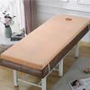 Lash Bed Topper with Washable Cover,2.7" Thickness Massage/Spa Table Pad with Breathing Hole,Foldable Sleeping Pad for Travel with Elastic Bands(Without Bed),Camel,60x180cm view 1