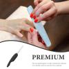 6pcs Folding Nail File Nail Buffer Folding Tool Metal File Buffer Nail File for Thick Toenails Trim Metal Sapphire Buffer Bulk Nail Tool Stainless Steel Manicure Clippers view 2