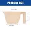Lurrose Hair Dye Bowl Blonde Hair Dye Blonde Hair Dye 2pcs Hair Dye Bowl Plastic Color Mixing Tint Bowls Diy Oil Treatments Tools for Salon Hairdressing, Beige Facial Tools Facial Tools view 2