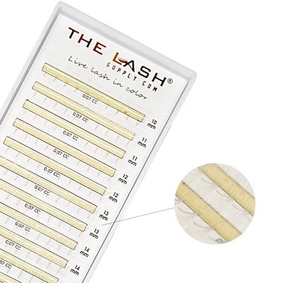 THE LASH SUPPLY Halloween 120 Fans, 6D Premade Color Eyelash Extensions, CC Curl, Mix Length 10-16mm, 0.07 Thickness, Colorful Volume Lash Extensions, Natural and Long-lasting Curl, Mix Lash Tray