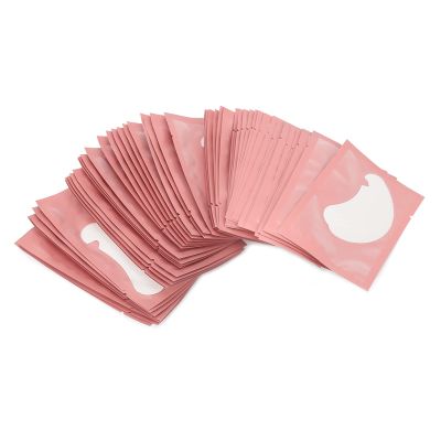 Under Eye Gel Patches, ANGGREK 100pcs Eyelash Extension Under Eye Gel Pads U Shaped Under Eye Gel Pads Patches Tools for Makeup Beauty Salon