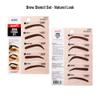 Kiss New York Instant Eye Brow Stencil Kit 5 Different Designs 10 Stencils Easy to Use Quick Finish (Stencil-Dramatic) view 2