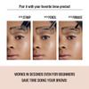 Kiss New York Instant Eye Brow Stencil Kit 5 Different Designs 10 Stencils Easy to Use Quick Finish (Stencil-Dramatic) view 3