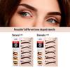 Kiss New York Instant Eye Brow Stencil Kit 5 Different Designs 10 Stencils Easy to Use Quick Finish (Stencil-Dramatic) view 4