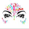 Face Gems Adhesive Glitter Jewel Tattoo Sticker Festival Gems Rave Party Body Make Up (9 PCS Z9ZAKMIX-B) view 3