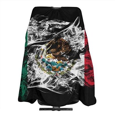 Nuboxx Mexico Flag Salon Hair Cutting Cape Cloth Barber Hairdressing Wrap Haircut Apron Cloth Styling Accessory For Unisex