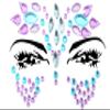 Face Gems Adhesive Glitter Jewel Tattoo Sticker Festival Gems Rave Party Body Make Up (9 PCS Z9ZAKMIX-C) view 3