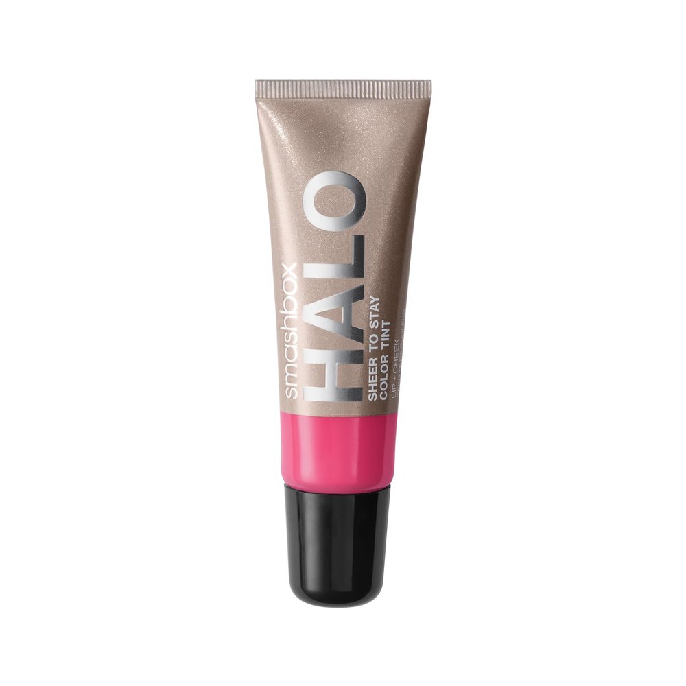 Smashbox Halo Sheer To Stay Cream Cheek + Lip Tint | Sheer-to-Medium Coverage + Matte, 0.34 Fl Oz, Blush