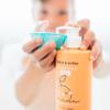 Dabble & Dollop Tangerine + Vanilla Body Wash & Shampoo  3-in-1 Natural Bubble Bath for Kids, No Parabens or Sulfates, Vegan, Gluten-Free, Tear-Free (2-Pack) view 3