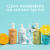 Dabble & Dollop Citrus Kiss Bundle, Natural Bubble Bath, Body Wash & Shampoo for Kids, Paraben & Sulfate Free, Vegan, Gluten-Free, Tear-Free, Tangerine, Vanilla, Lemon (Set of 3) view 2