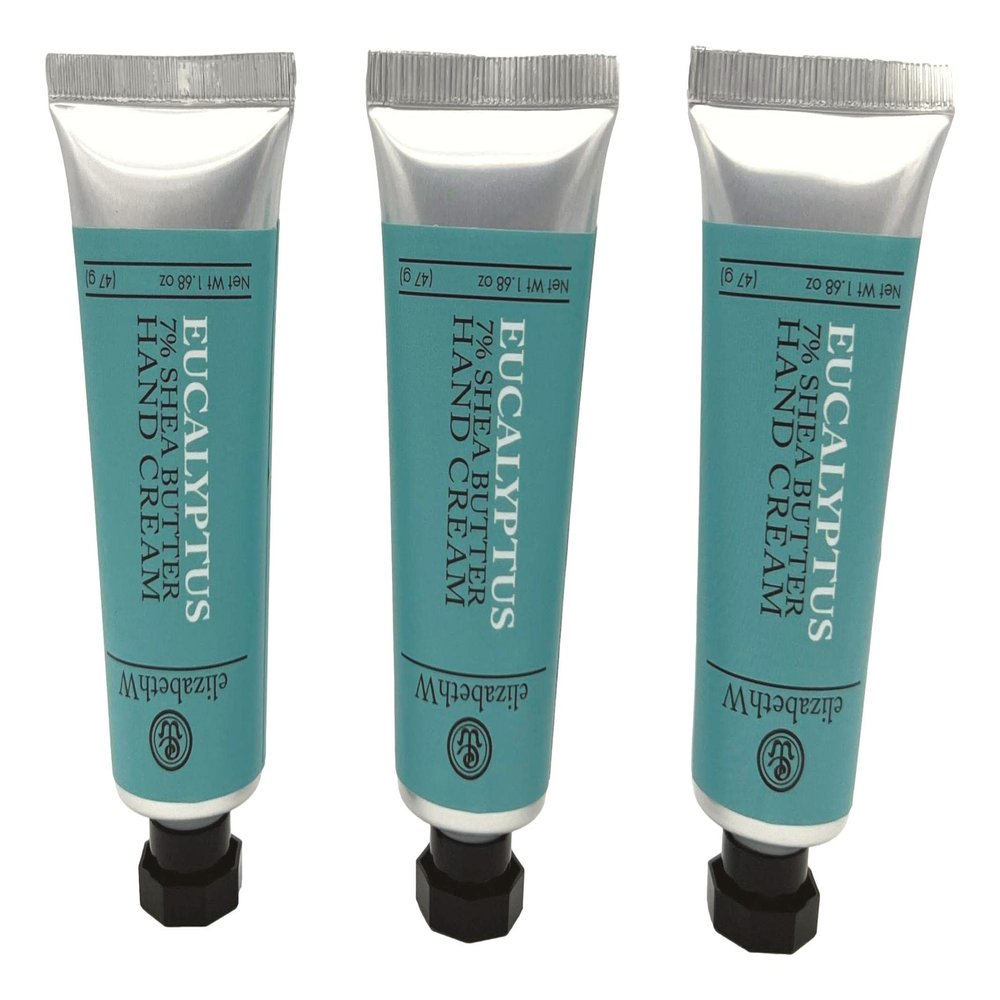 elizabeth W Eucalyptus Hand Cream, 1.68 Ounce (Set of 3)