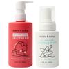 Dabble & Dollop Strawberry + Vanilla Body Wash & Shampoo  3-in-1 Natural Bubble Bath for Kids, No Parabens or Sulfates, Vegan, Gluten-Free, Tear-Free (2-Pack) view 1