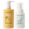Dabble & Dollop Lemon + Vanilla Body Wash & Shampoo  3-in-1 Natural Bubble Bath for Kids, No Parabens or Sulfates, Vegan, Gluten-Free, Tear-Free (2-Pack) view 1