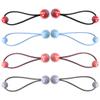 Bubble Ball Hair Ties for Girls Bobbles Elastic Hair Bands Knockers for Little Girls Non Slip Ponytail Holders Hair Knockers Bead Hair Ties Scrunchie Hair Accessories 8 Pcs view 1