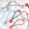 Bubble Ball Hair Ties for Girls Bobbles Elastic Hair Bands Knockers for Little Girls Non Slip Ponytail Holders Hair Knockers Bead Hair Ties Scrunchie Hair Accessories 8 Pcs view 4