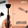 Flat Kabuki Foundation Brush by Aura. Designed for the face, this flat-top kabuki brush is ideal for applying foundation and setting powder. view 3