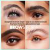 2023 New Amazing Multifunctional Eyebrow Brush - Realistic Eyebrow Brush, Multi Purpose Square Eyebrow Makeup Brush, for Drawing Brows Similar to 3D Natural Real Hair (1 Set) (2Pcs) view 3