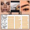 2023 New Amazing Multifunctional Eyebrow Brush - Realistic Eyebrow Brush, Multi Purpose Square Eyebrow Makeup Brush, for Drawing Brows Similar to 3D Natural Real Hair (1 Set) (2Pcs) view 4