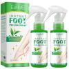 Callus Remover for Feet, Instant Foot Peeling Spray, Feet Scrubber Dead Skin Remover Cracked Heels Softener, Works Great with Any Foot File or Scrubber, Hydrating Exfoliating Spray (2 PCS,Green Tea) view 1