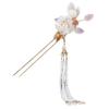 Chinese Style Hanfu Hair Stick Women Metal Glaze Hair Fork Chopsticks Hairpin view 1