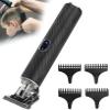 GIENEX Electric Hair Clippers for Men,Super Waterproof Series, Professional Titanium Blades, USB Cordless Zero Gapped Detail Beard Shaver Barber Salon Grooming Cutting Kit view 4