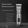 GIENEX Professional Hair Clippers - Rechargeable Hair Beard Trimmer Cordless Haircut Kit with Titanium & Ceramic Waterproof Blades for Wet/Dry Cut, 5-Speed Adjustable with Barber Cape, and Travel Bag view 2