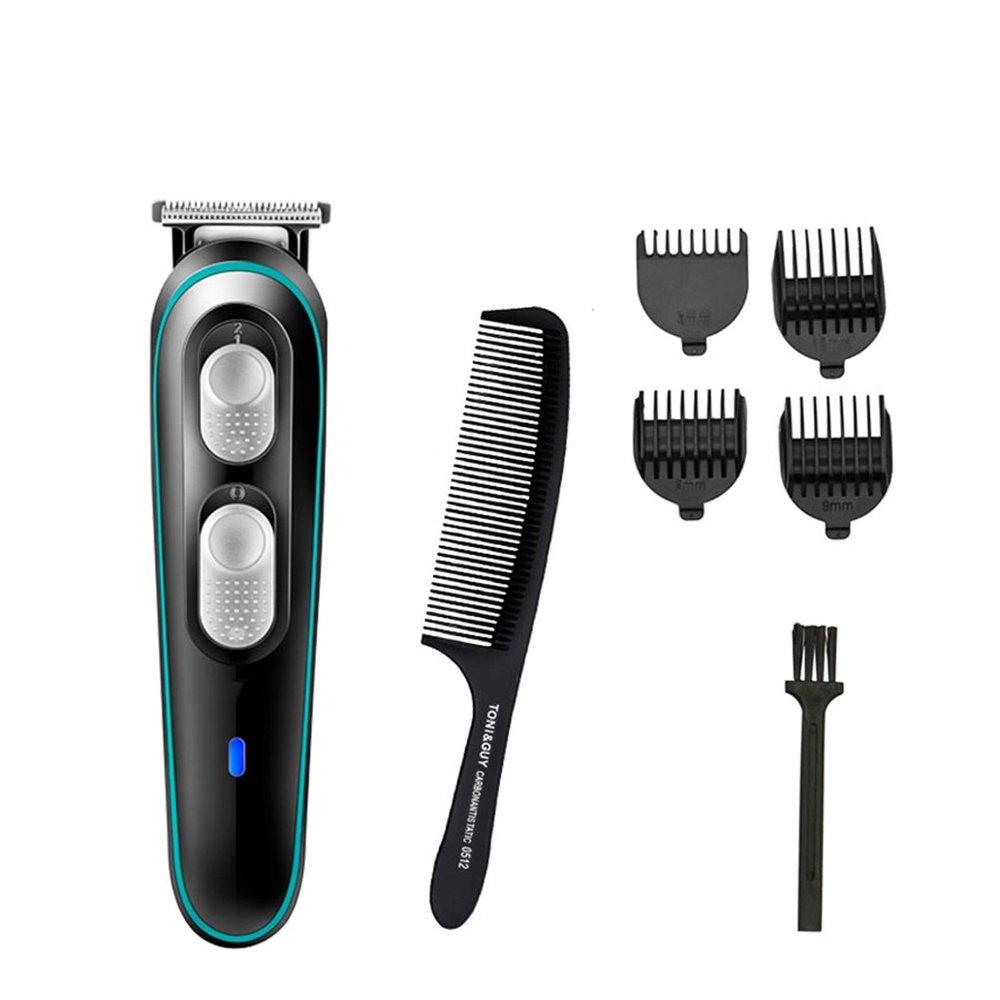 GIENEX Hair Clippers, Cordless Rechargeable Hair Trimmer for Families,7-Piece Electric Haircut Kit for Beginners,Valentines Day Gifts for him
