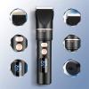 GIENEX Hair Clippers for Men, Clippers for Hair Cutting, Rechargeable Cordless Hair Trimmers with Charging Stand, Hair Cutting Kits for Family, for Men Dad Boyfriend Husband view 3