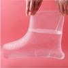 200PCS Paraffin Wax Liners for Feet with Stickers, Therapy Feet Covers Bags, Large Thermal Therapy Plastic Socks Liners, Thick Paraffin Bath Liners for Foot Pedicure Hot Spa Wax Treatment view 2