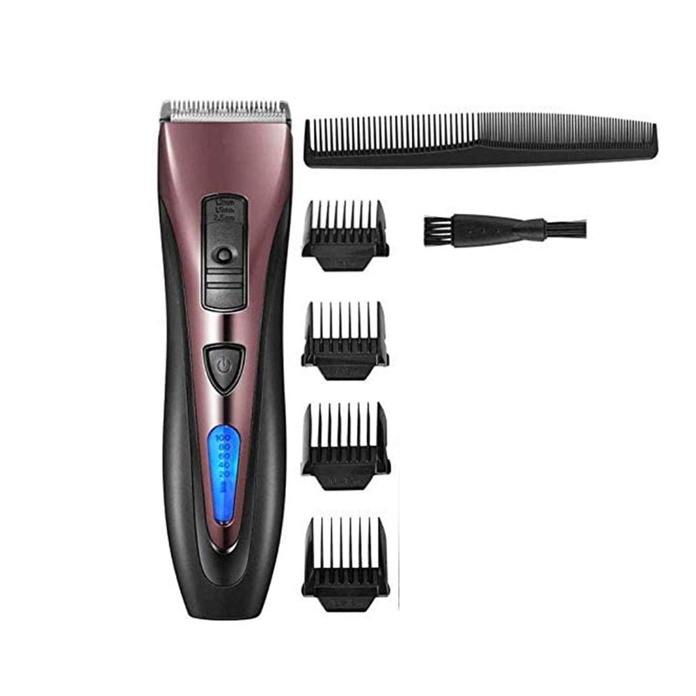 GIENEX Electric Cordless Hair Clippers - All-in-One Adjustable Guide Combs at Home Haircut Machine Hair Cutting Tools Hair Trimmer Grooming Kit for Men