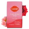 Lume Triple Milled Bar Soap - Rich Moisture & Gentle Cleansing - Paraben Free, Phthalate Free, Skin Safe - 5 ounce (Peony Rose) view 1