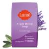 Lume Triple Milled Bar Soap - Rich Moisture & Gentle Cleansing - Paraben Free, Phthalate Free, Skin Safe - 5 ounce (Lavender Sage) view 1