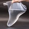 ONLYKXY 300pcs Clear Plastic Socks for Moisturizing Foot Cover Paraffin Wax Bath Liners for Feet Care BagsTry On Shoe Cover (Foot Sock) view 3
