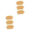 Healifty 6pcs Eco-friendly Nail Scrub Brush Household Nail Cleaner Multi-function Supplies view 1