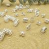 100pcs Silver Hair Jewelry for Braids Loc Jewelry Rings for Hair Adjustable Cuffs Dreadlocks Hair Beads for Women Braids Accessories view 3