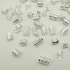 100pcs Silver Hair Jewelry for Braids Loc Jewelry Rings for Hair Adjustable Cuffs Dreadlocks Hair Beads for Women Braids Accessories view 4