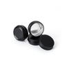LXLK 24 Pack 10ML Black Aluminum Lip Balm Tins Cans Jars Empty Refillable Containers with Screw Lid Round Travel Storage Cosmetic Storage Bottle for Powder Candle Salve Spice Cream Anti-Leakage view 4