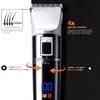 GIENEX Professional Hair Clippers Cordless Hair Trimmer Rechargeable Beard Trimmer Electric LED Display Haircut Kit for Men and Family Use with Charging Dock 4 Guide Combs view 3