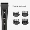 GIENEX Professional Hair Clippers Cordless Hair Trimmer Low Noise Hair Cutting Kit Hair Removal Machine with LED Display Hairdressing Cape and Travel Bag for Barbers and Stylists view 2