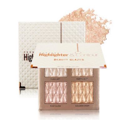 4-color highlighter makeup palette shimmer bronze contour shadow illumination highlight eyeshadow palette eyeshadow cosmetic set