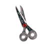 Comb Scissors Barber Scissors Brooch for Men Brooch Rhinestone Daily Jewelry (silver) view 1