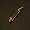 Beautiful Damascus Steel Razor Handmade Cut Throat Barber Salon Shaving Razor Pocket Knife Z-109 view 4