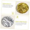 FRCOLOR Hair Styling Tool 10pcs Aluminum Foil Caps Hair Dyeing Caps Conditioning Heat Thermal Hair Cap view 3