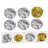 FRCOLOR Hair Styling Tool 10pcs Aluminum Foil Caps Hair Dyeing Caps Conditioning Heat Thermal Hair Cap view 4