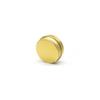 LXLK 48 Pack 15ML Gold Aluminum Lip Balm Tins Cans Jars Empty Refillable Containers with Screw Lid Round Travel Storage Cosmetic Storage Bottle for Powder Candle Salve Spice Cream Anti-Leakage view 3